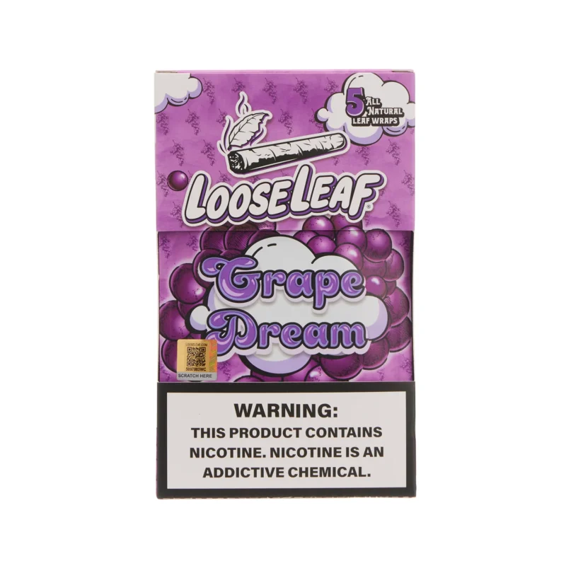 image of looseleaf box in flavor Grape