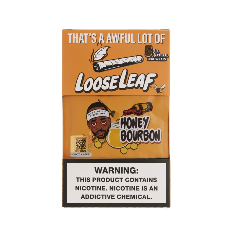 image of looseleaf box in flavor honey bourbon