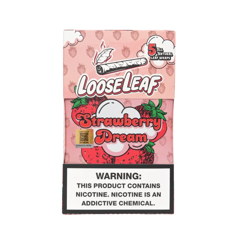 image of looseleaf box in flavor Strawberry Dream