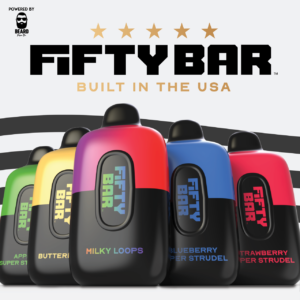 fifty bar vapes made in america
