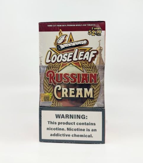 Looseleaf wraps Russian Cream 2pk