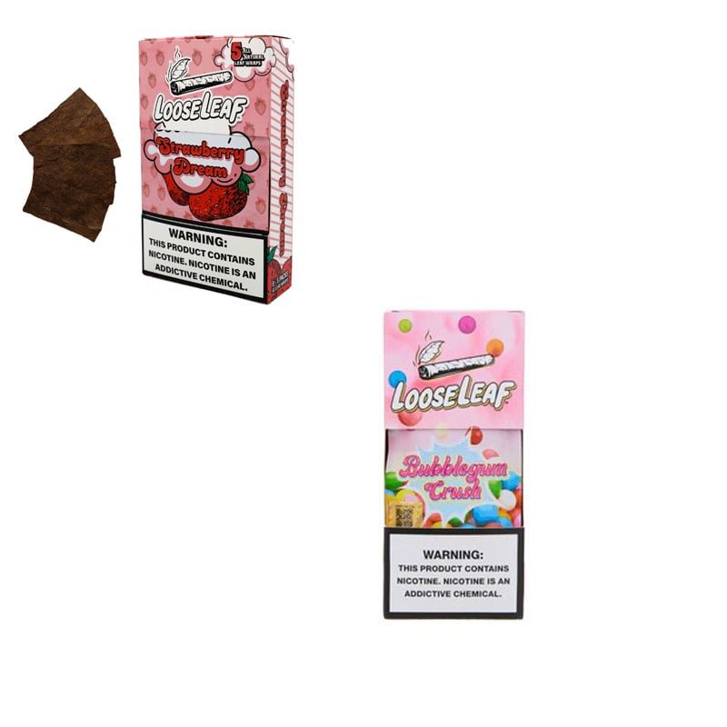 What is the Difference Between Loose Leaf Wraps and Crush