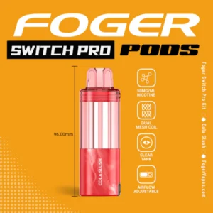 foger switch pro pod in cola slush specs