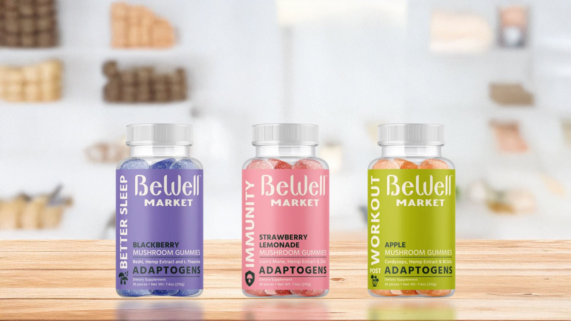 BeWell MArket Mushroom Gummies