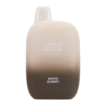 Float pebble white gummy