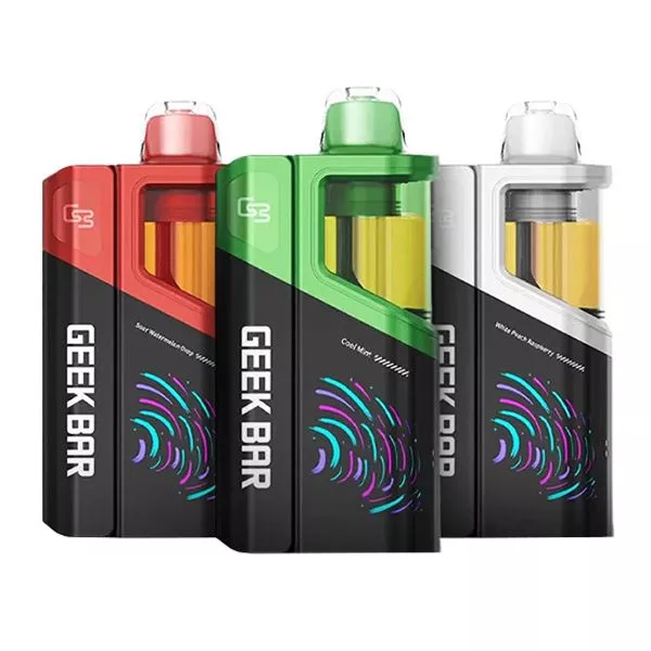 geek bar electronic cigarette GeekBar 16ml Pulse 5% Disposable Kings of Vapor and Smoke Geek Bar Clio Platinum Kit